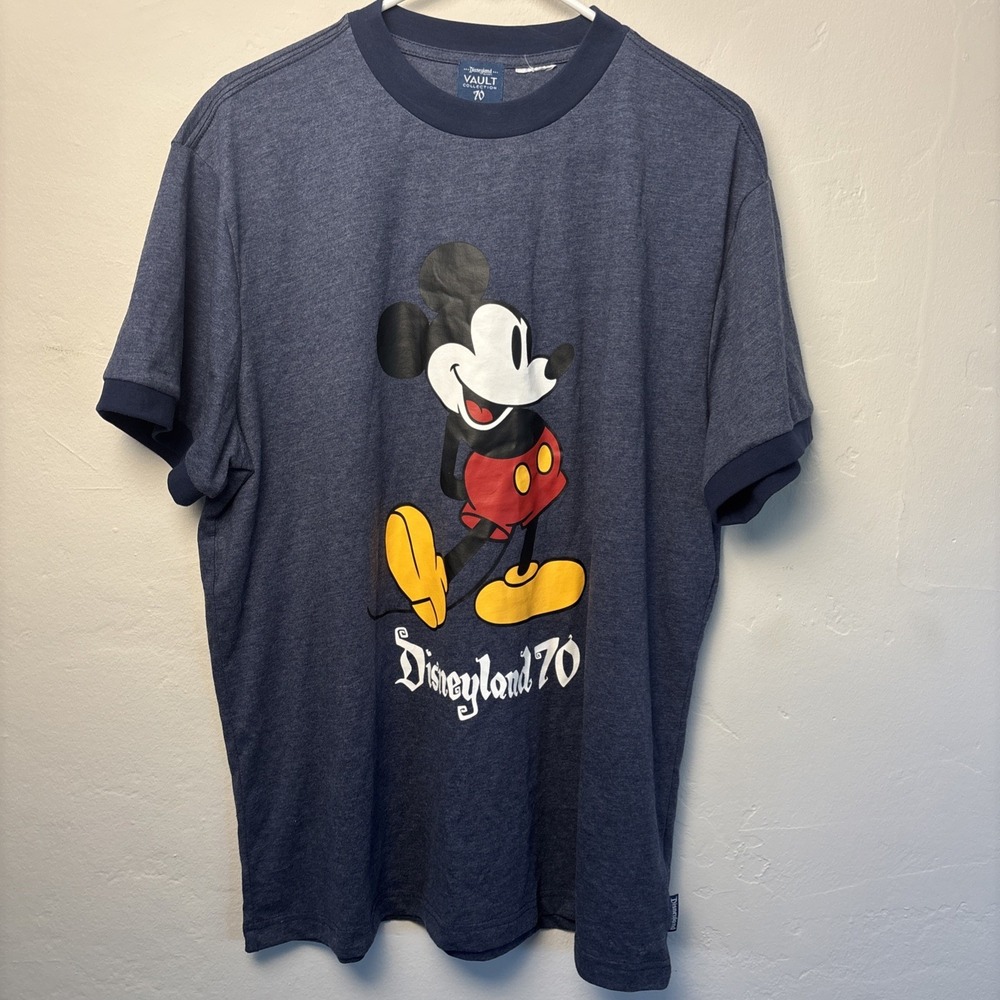 Disney Disneyland Resort 70th Anniversary Vault Collection T- Shirt Size Large